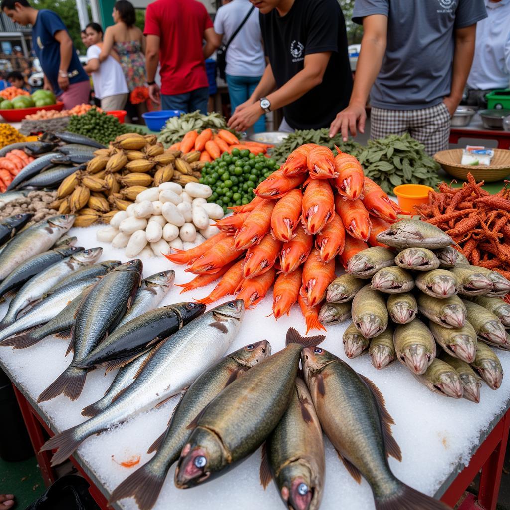 Hải sản Nha Trang tươi ngon