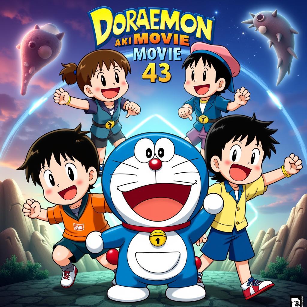 Poster Doraemon Movie 43