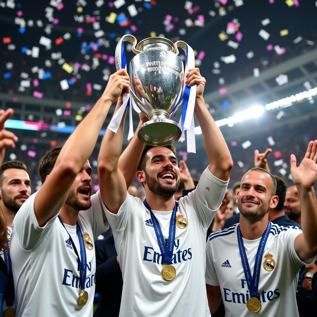 Real Madrid chiến thắng Champions League