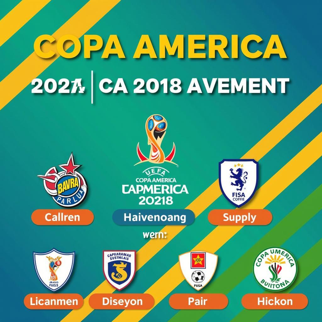 Sự kiện Copa America sắp tới