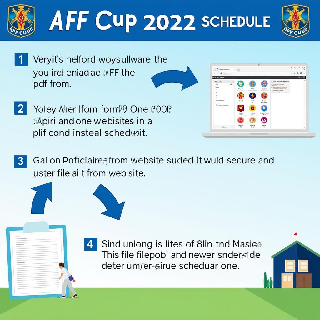 Tải lịch thi đấu AFF Cup 2022 PDF miễn phí và an toàn