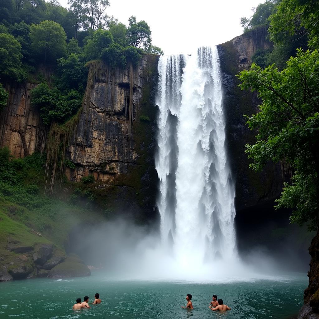 Tham quan Thác Sông Bé Bình Phước