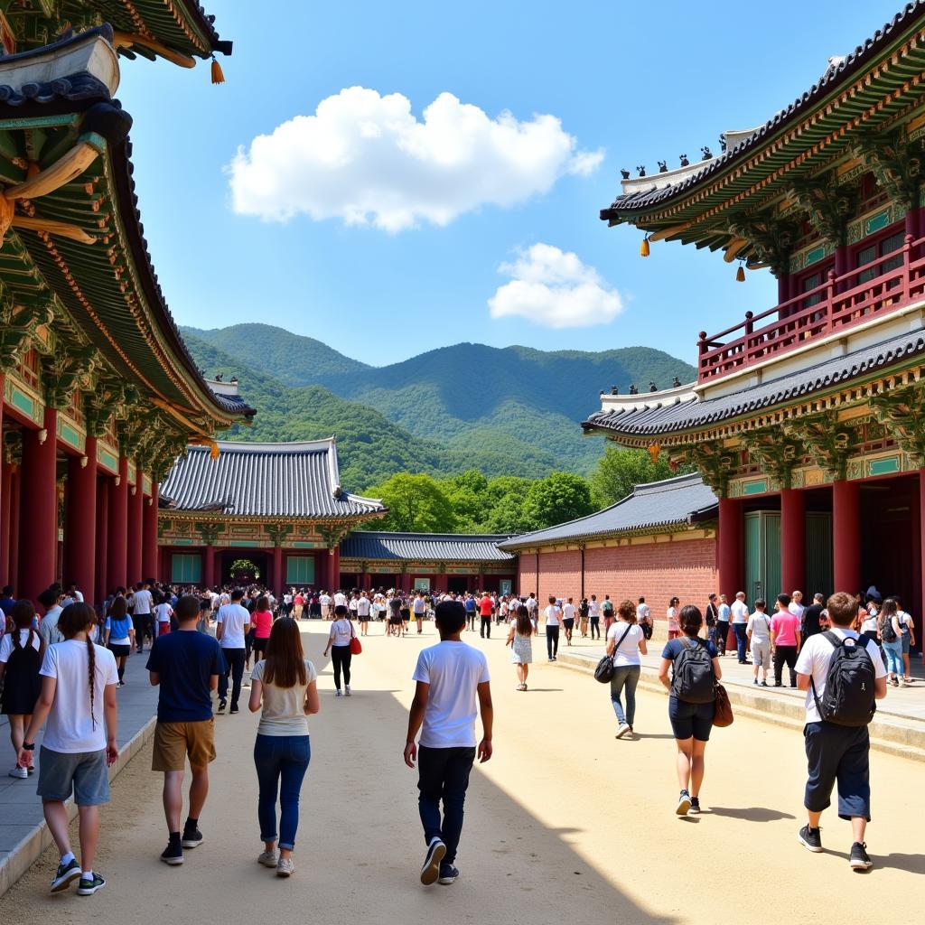 Tham quan Cung điện Gyeongbokgung