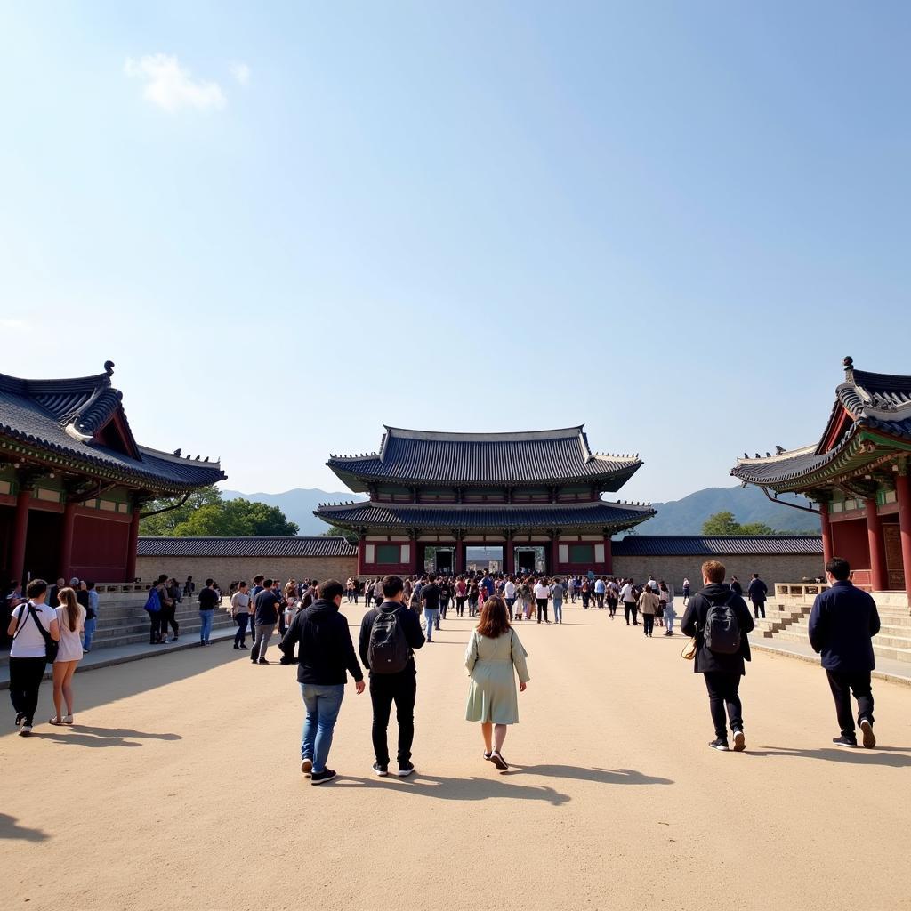 Tham quan Cung điện Gyeongbokgung tại Seoul