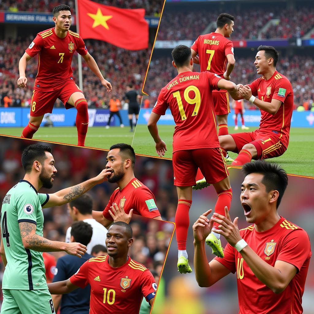 Tuyển VN World Cup 2022 khoảnh khắc đáng nhớ