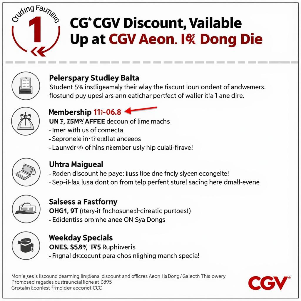 Ưu đãi CGV Aeon Hà Đông