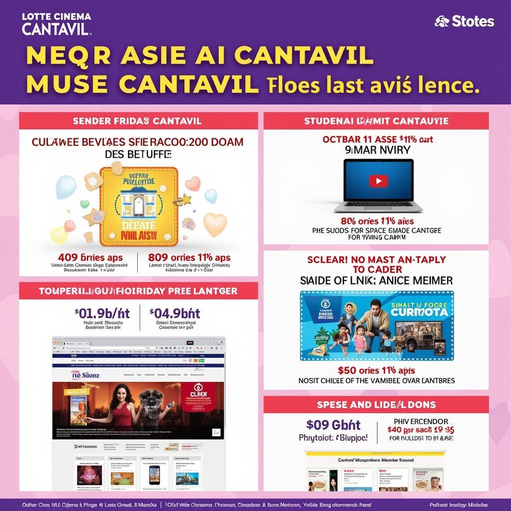 Ưu đãi hấp dẫn tại Lotte Cinema Cantavil