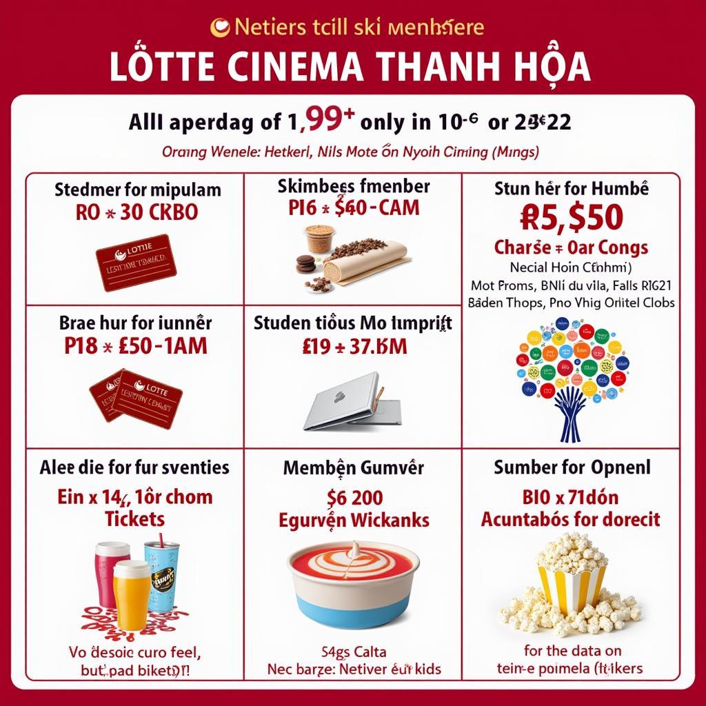 Các ưu đãi hấp dẫn tại Lotte Cinema Thanh Hoá