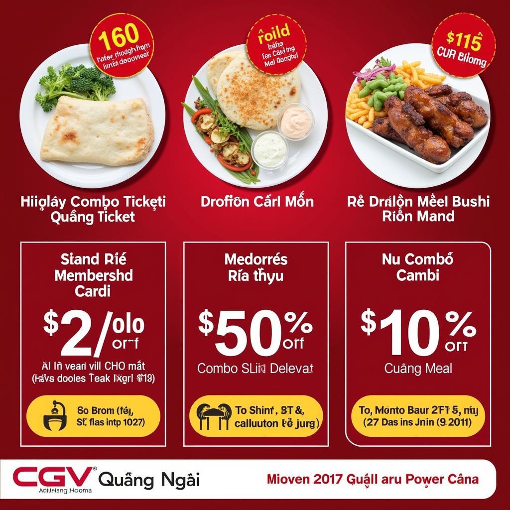 Ưu đãi tại CGV Quảng Ngãi