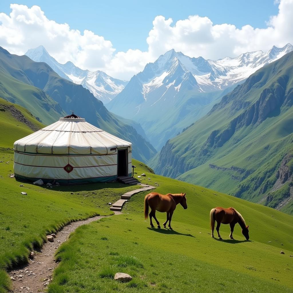 Văn hóa du mục Kyrgyzstan