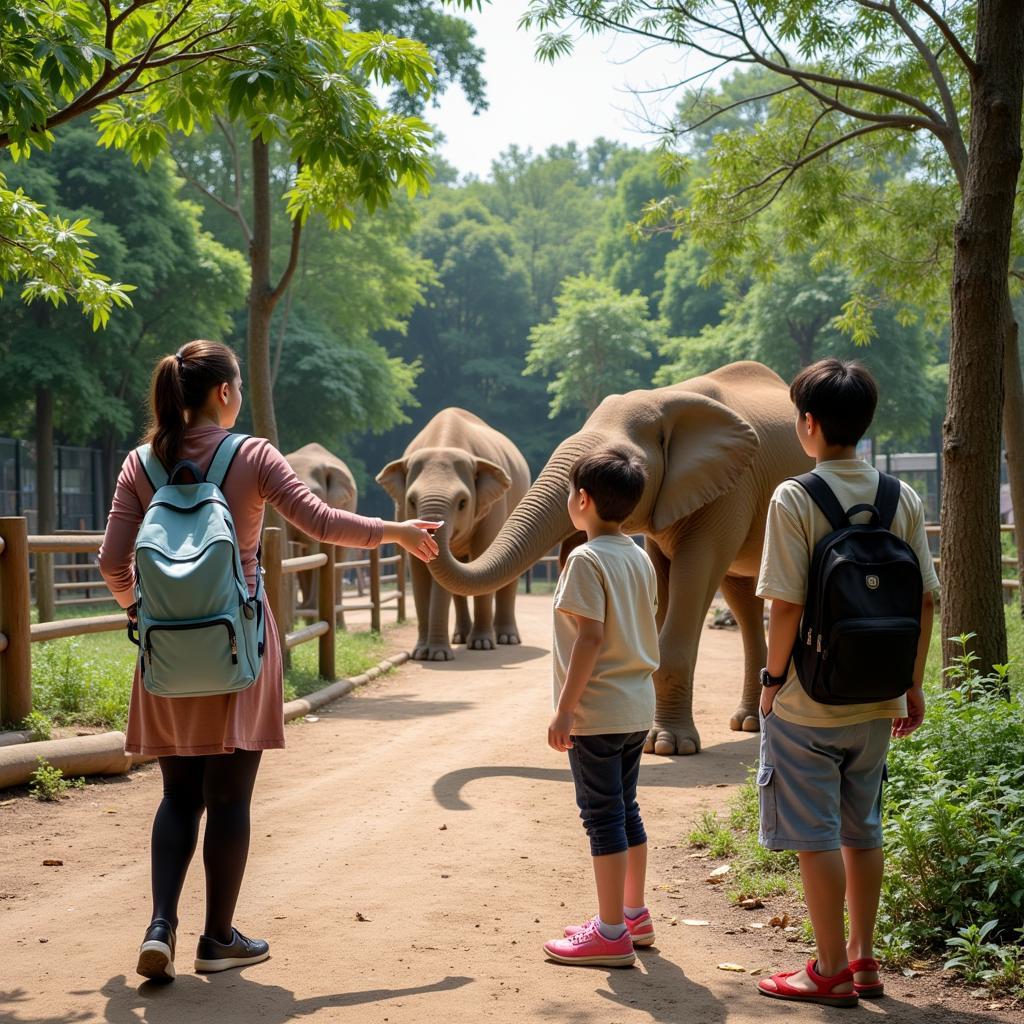 Trải nghiệm thú vị tại Vườn Thú Đại Nam