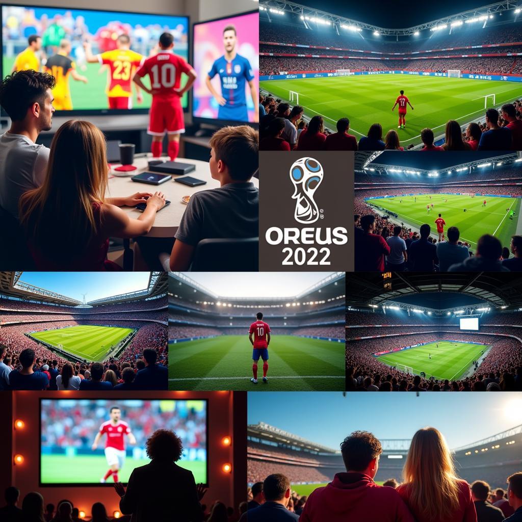 Xem trực tiếp vòng 1/8 World Cup 2022 trên TV và Online