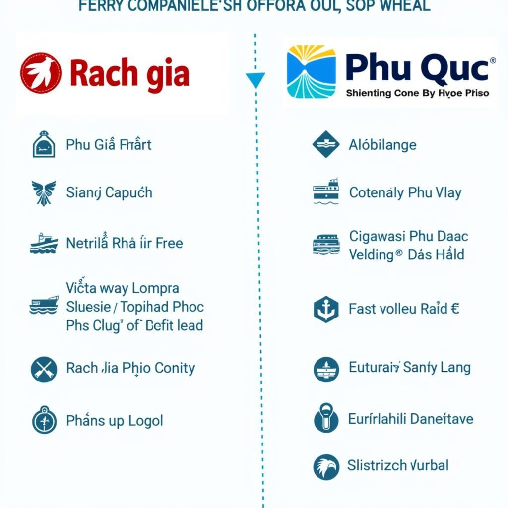 Các hãng phà Rạch Giá Phú Quốc