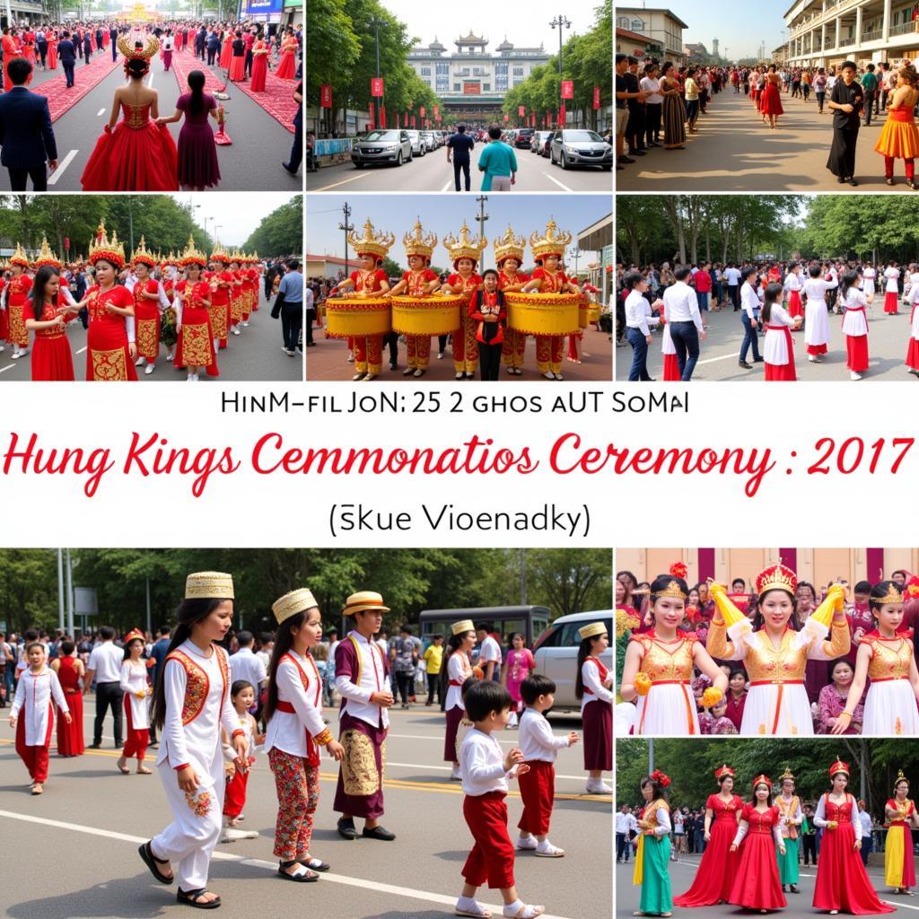 Các hoạt động tại Lễ Giỗ Tổ năm 2017