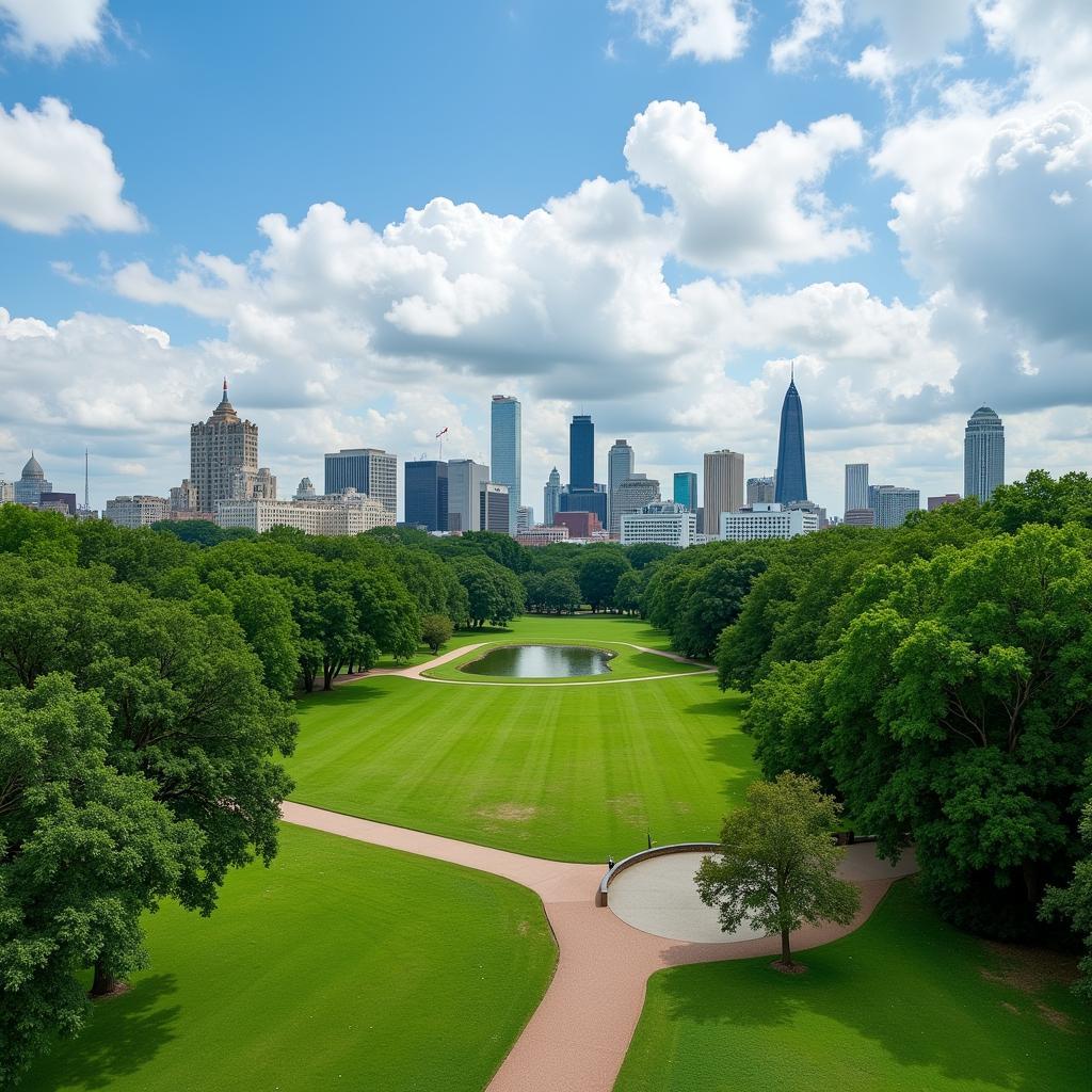 Công viên Hermann ở Houston, Texas