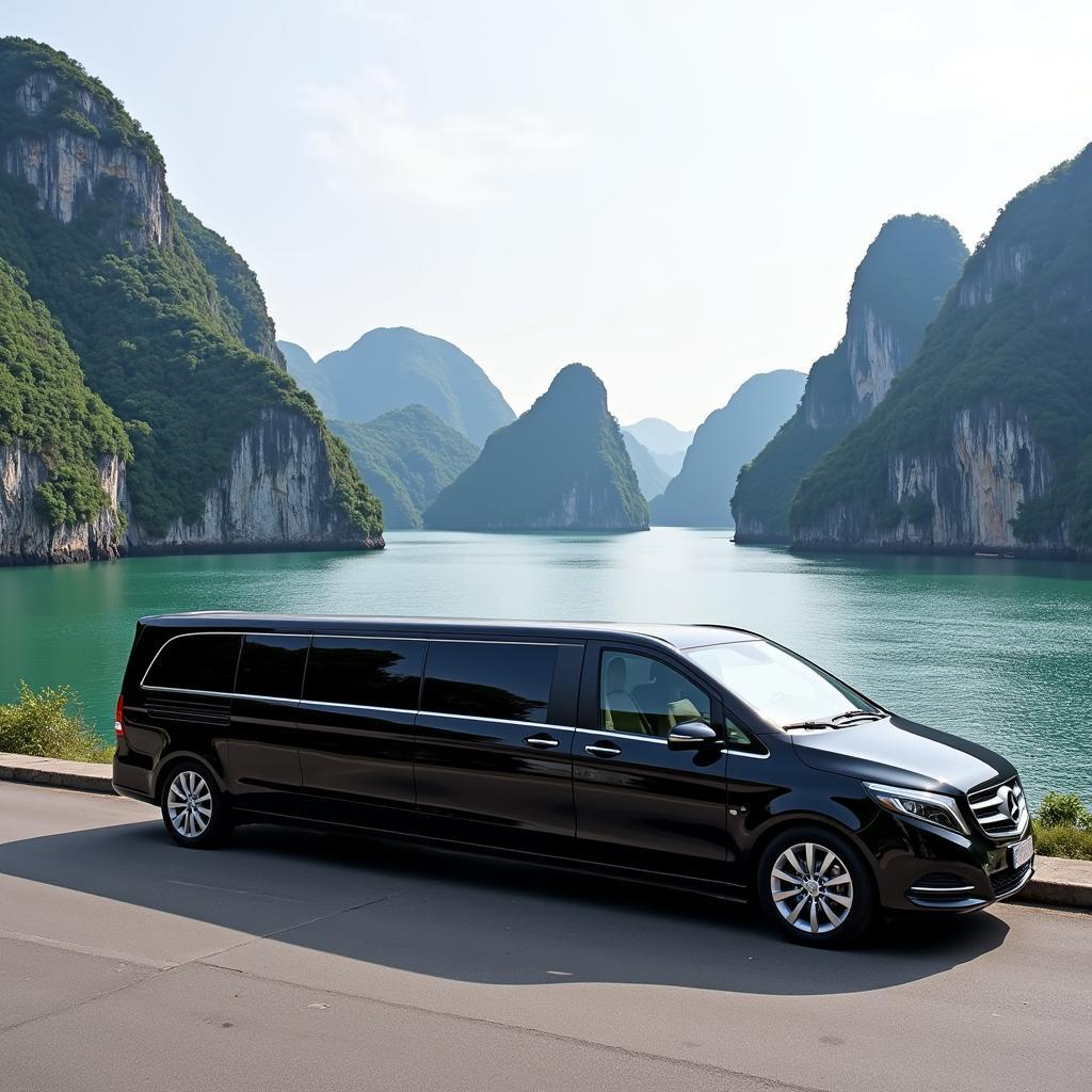 Di chuyển đến Hạ Long bằng xe Limousine