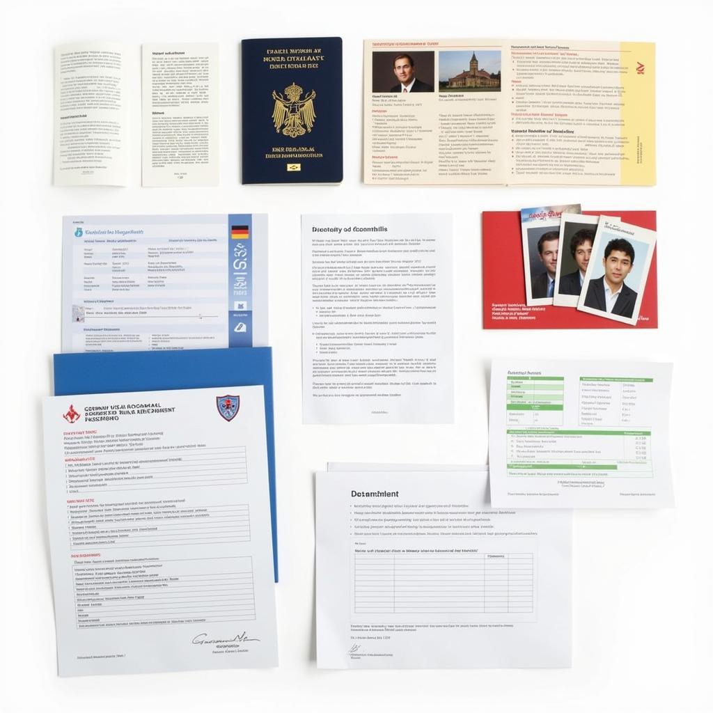 Hồ sơ xin visa Đức