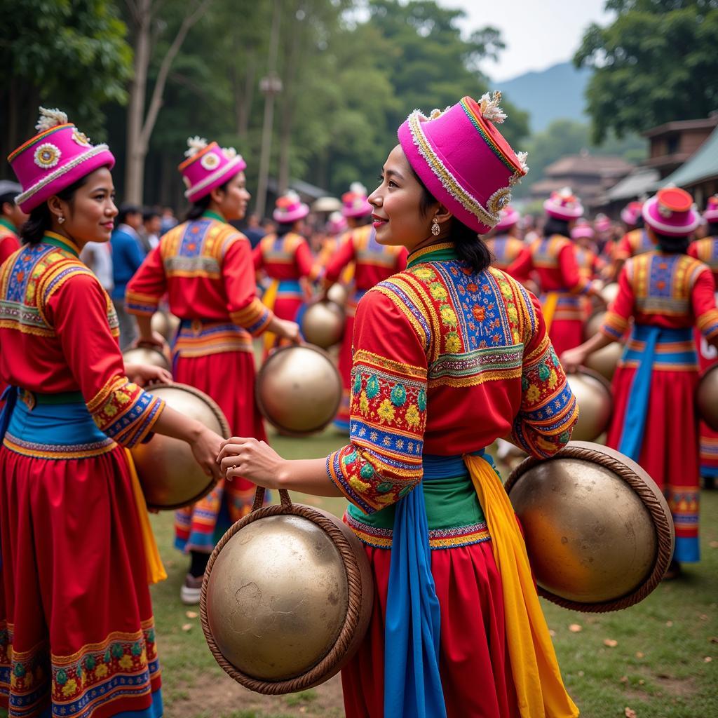 Lễ hội cồng chiêng Tây Nguyên: Sắc màu văn hóa độc đáo