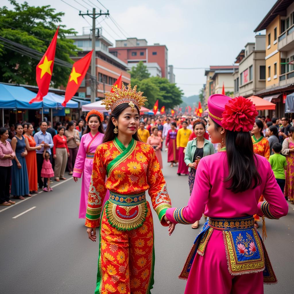 Lễ hội Đền Trần Nam Định sôi động