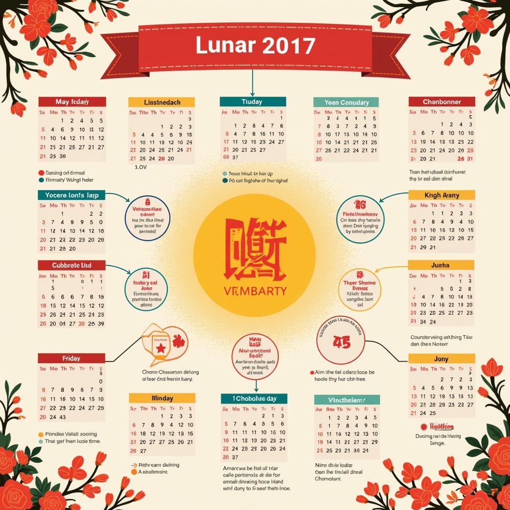 Lịch Âm Vạn Niên 2017: Tra Cứu Ngày Tháng