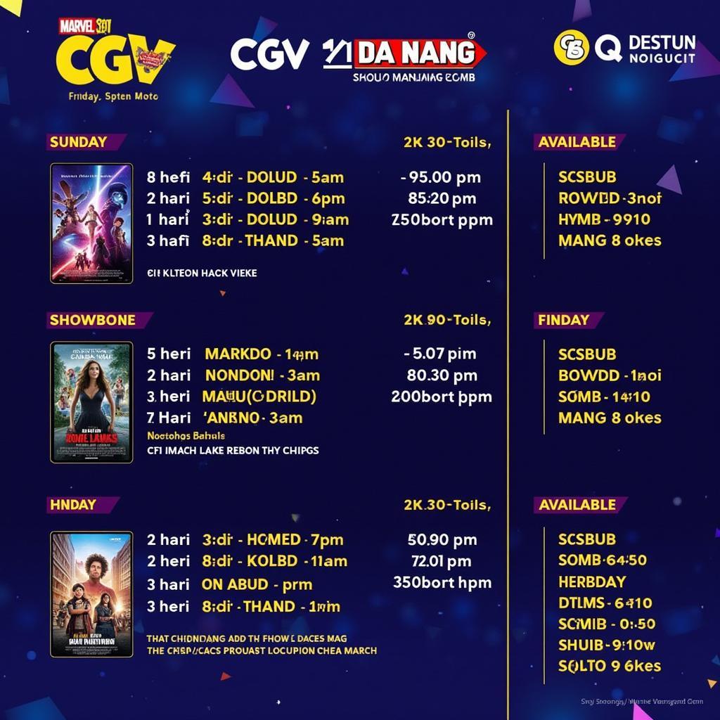 Lịch Chiếu CGV Đà Nẵng Hôm Nay: Thông Tin Mới Nhất