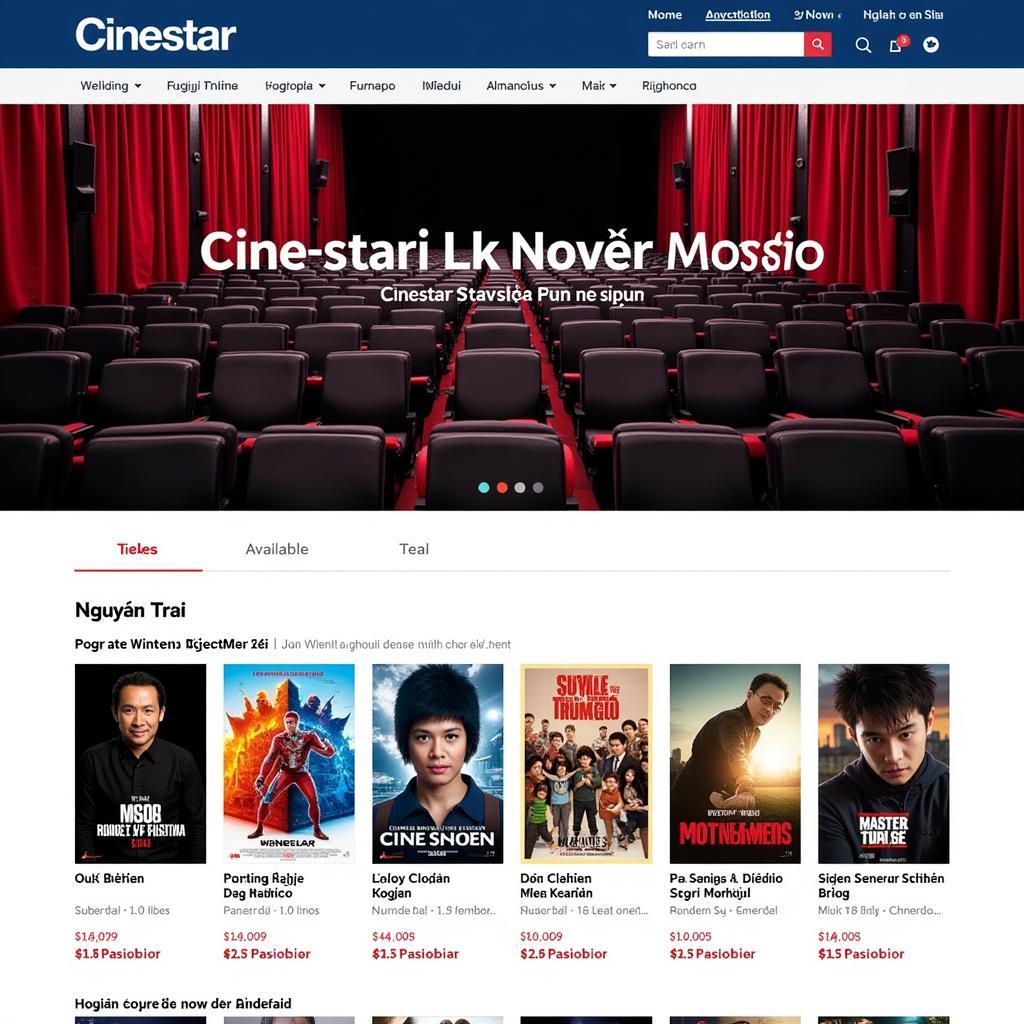 Lịch chiếu Cinestar Nguyễn Trãi: Thông tin chi tiết và hữu ích