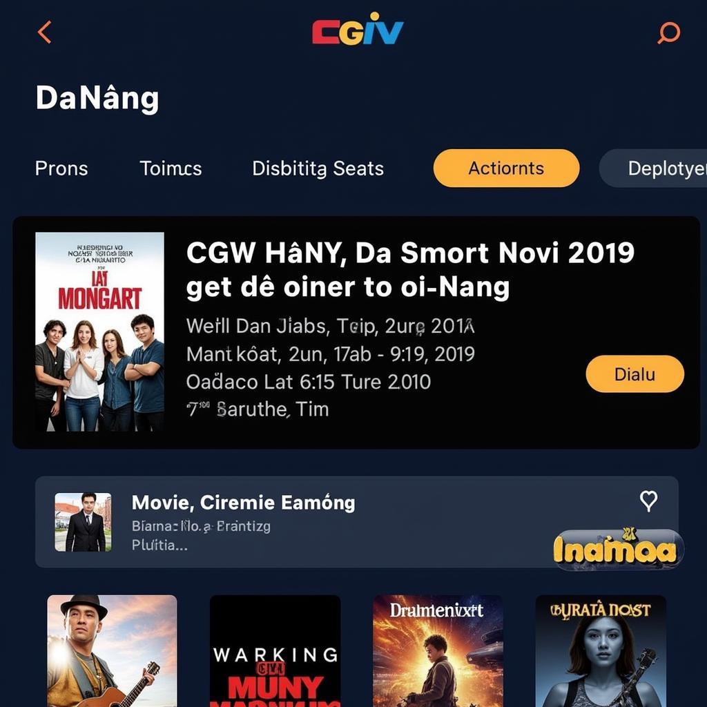 Lịch Chiếu Phim CGV Đà Nẵng Hôm Nay