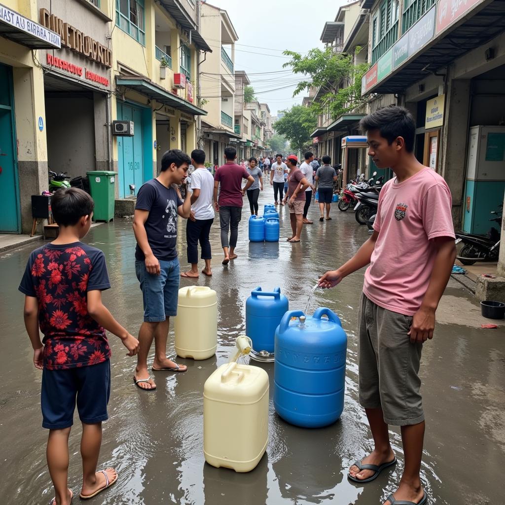 Lịch cúp nước Thủ Đức ảnh hưởng cuộc sống