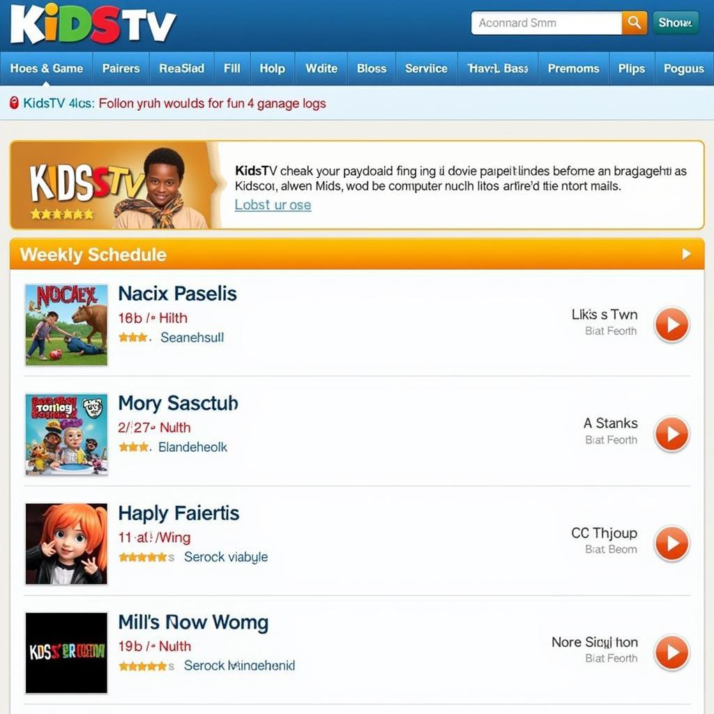 Lịch Phát Sóng KIDsTV: Cẩm Nang Cho Ba Mẹ