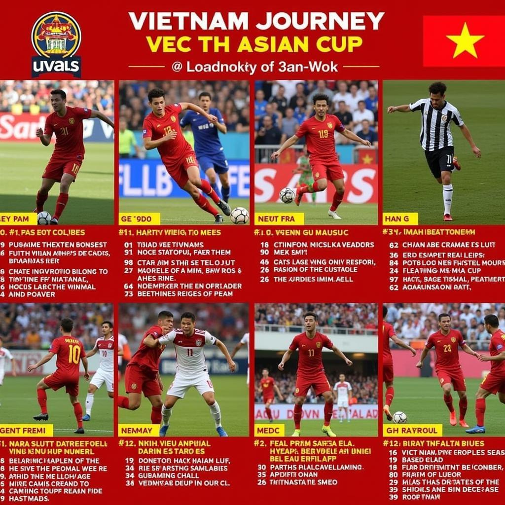 Lịch thi đấu đội tuyển Việt Nam tại Asian Cup: Hành trình đáng nhớ