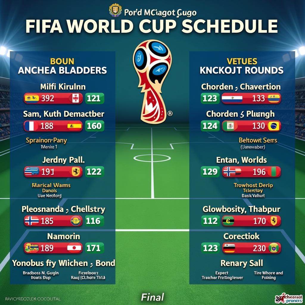 Lịch FIFA World Cup: Cẩm nang cho người hâm mộ