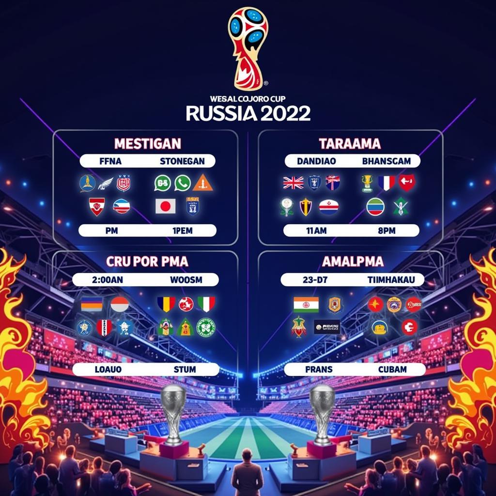 Khai Mạc World Cup 2022 Lịch Thi Đấu: Toàn Cảnh Giải Bóng Đá Lớn Nhất Hành Tinh