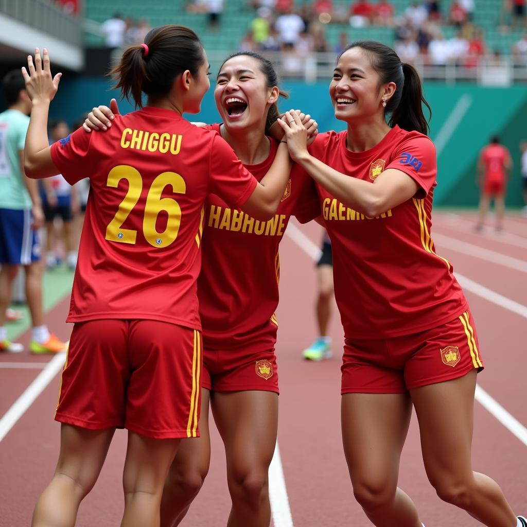 Lịch thi đấu Olympic Việt Nam Đồng đội