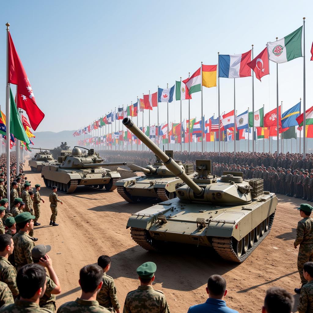 Khai mạc Lịch Thi Đấu Xe Tăng Army Games 2022