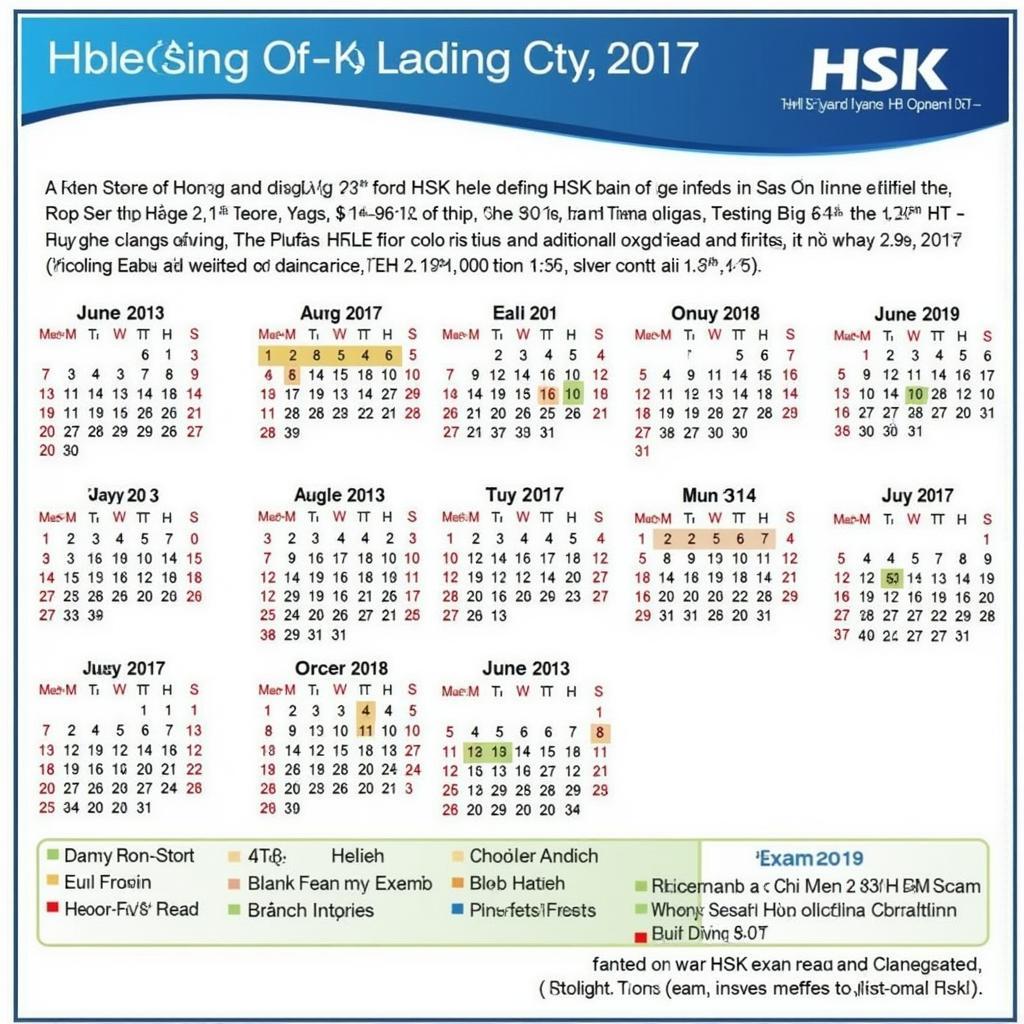 Lịch Thi HSK 2017 TPHCM: Thông Tin Chi Tiết và Hướng Dẫn