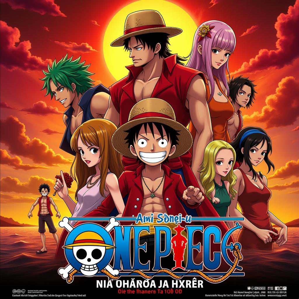 One Piece Red lịch chiếu Việt Nam - Poster chính thức