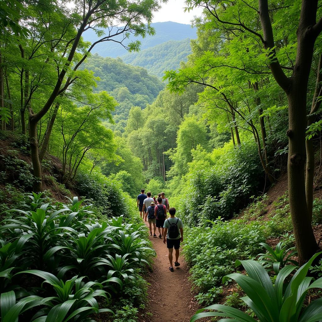 Khám phá rừng nguyên sinh Hồ Cốc, hệ sinh thái đa dạng, trải nghiệm trekking, hòa mình vào thiên nhiên