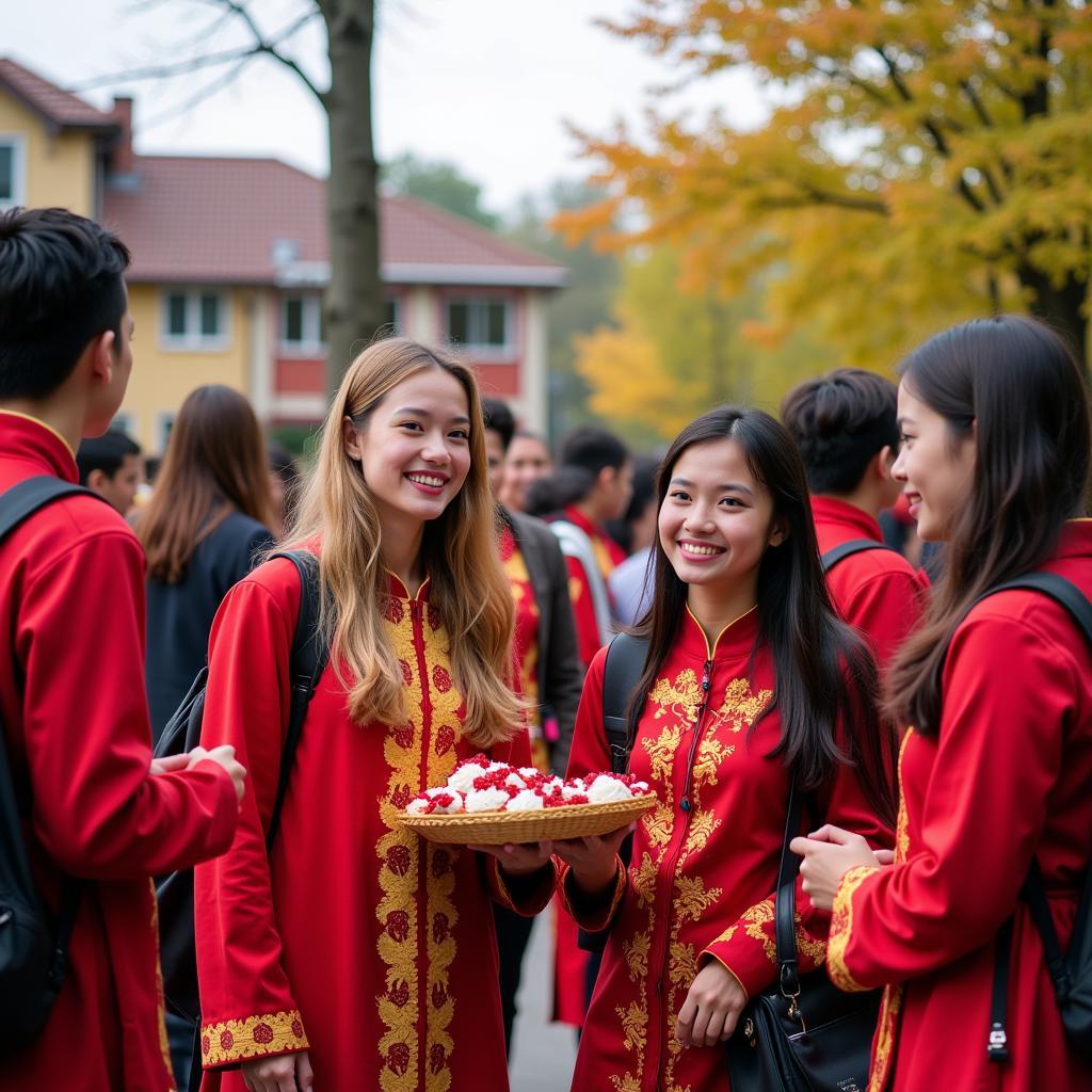 Sinh viên HUTECH đón Tết