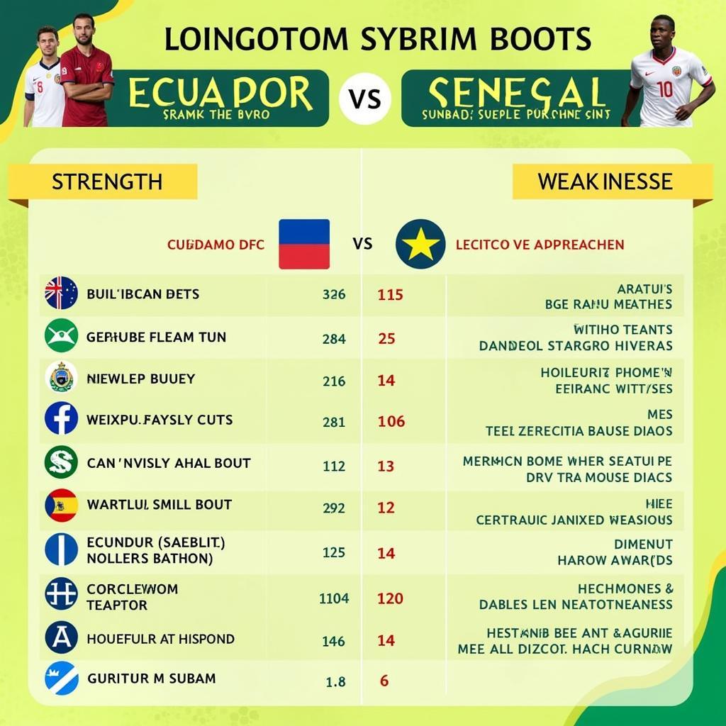 Lịch Sử Đối Đầu Ecuador vs Senegal: Cuộc Đọ Sức Nảy Lửa