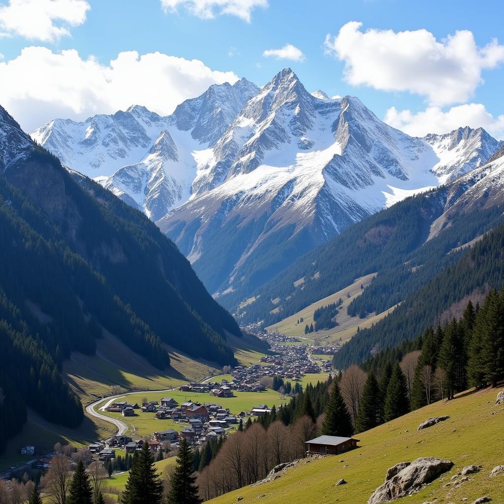 Vùng núi Svaneti, Georgia hùng vĩ