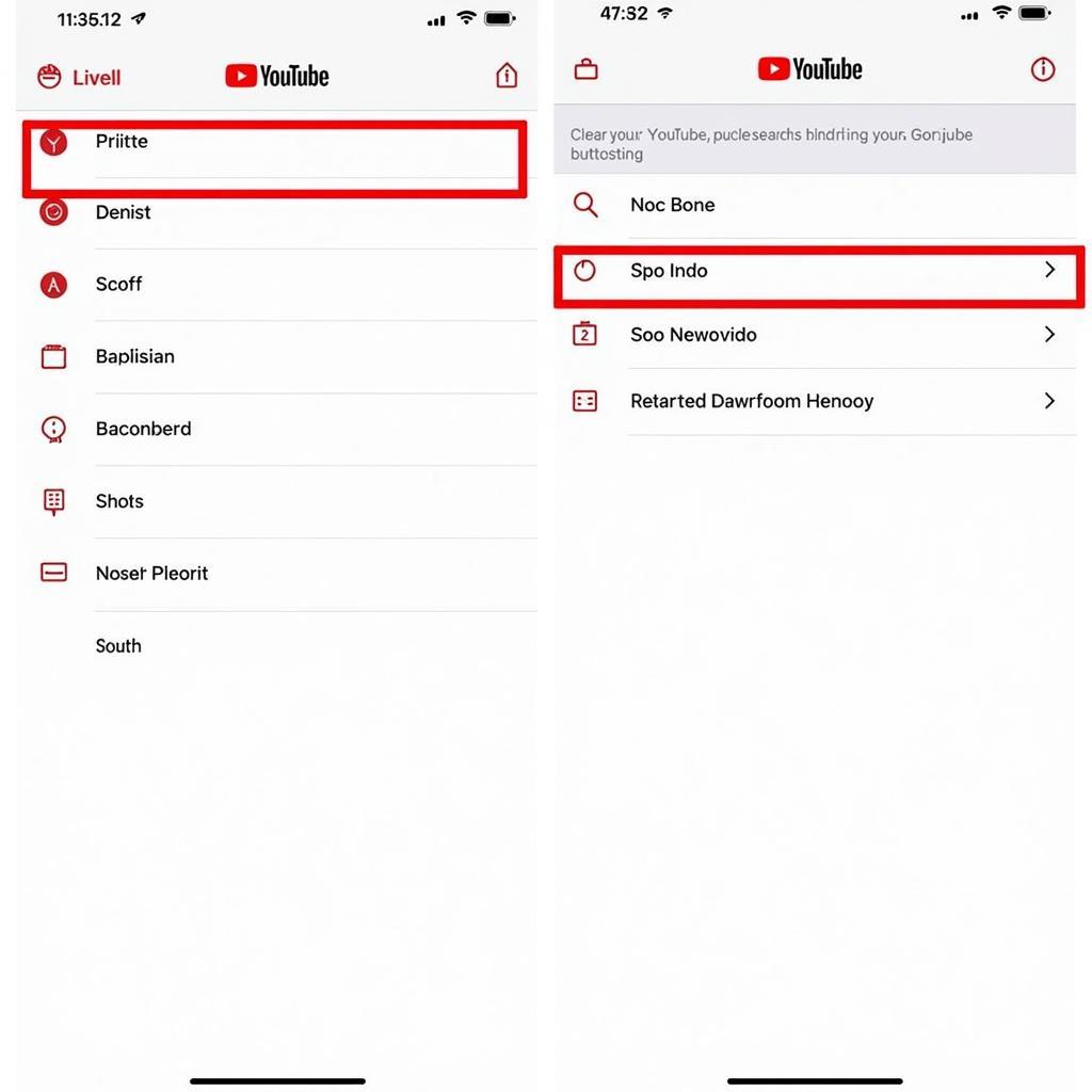 Xoá Lịch Sử Tìm Kiếm YouTube Trên iPhone