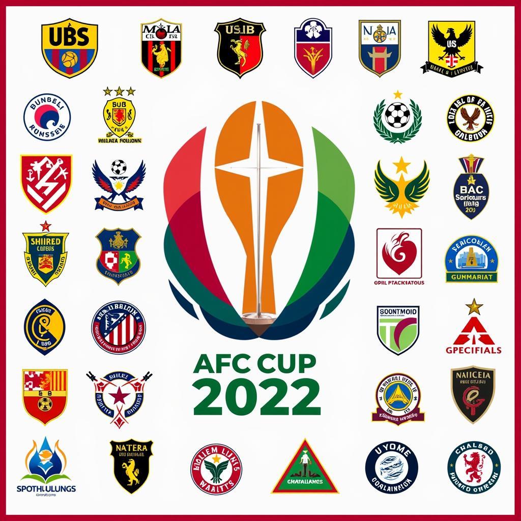 Các đội bóng tham dự AFC Cup 2022