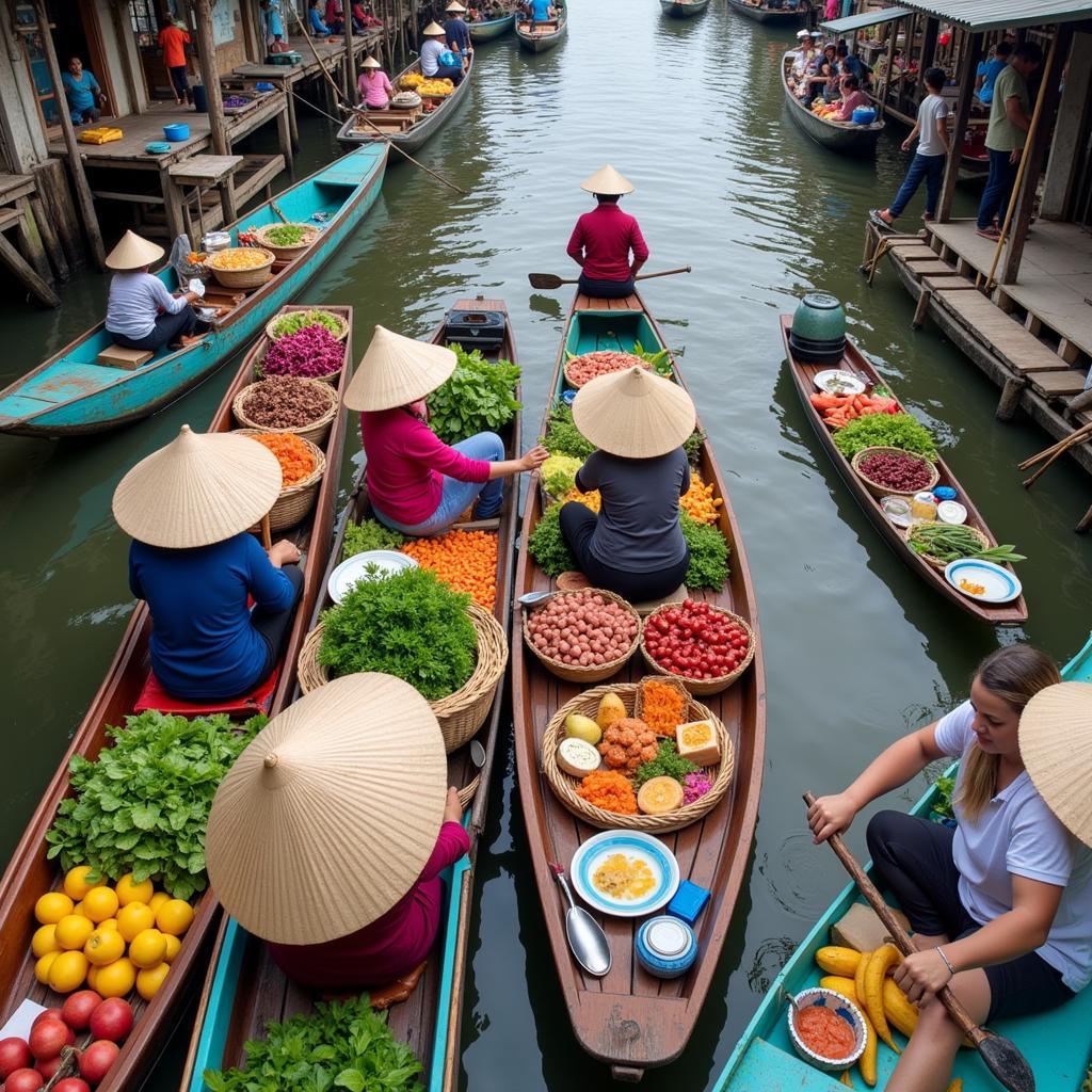 Chợ Nổi Cái Răng Cần Thơ