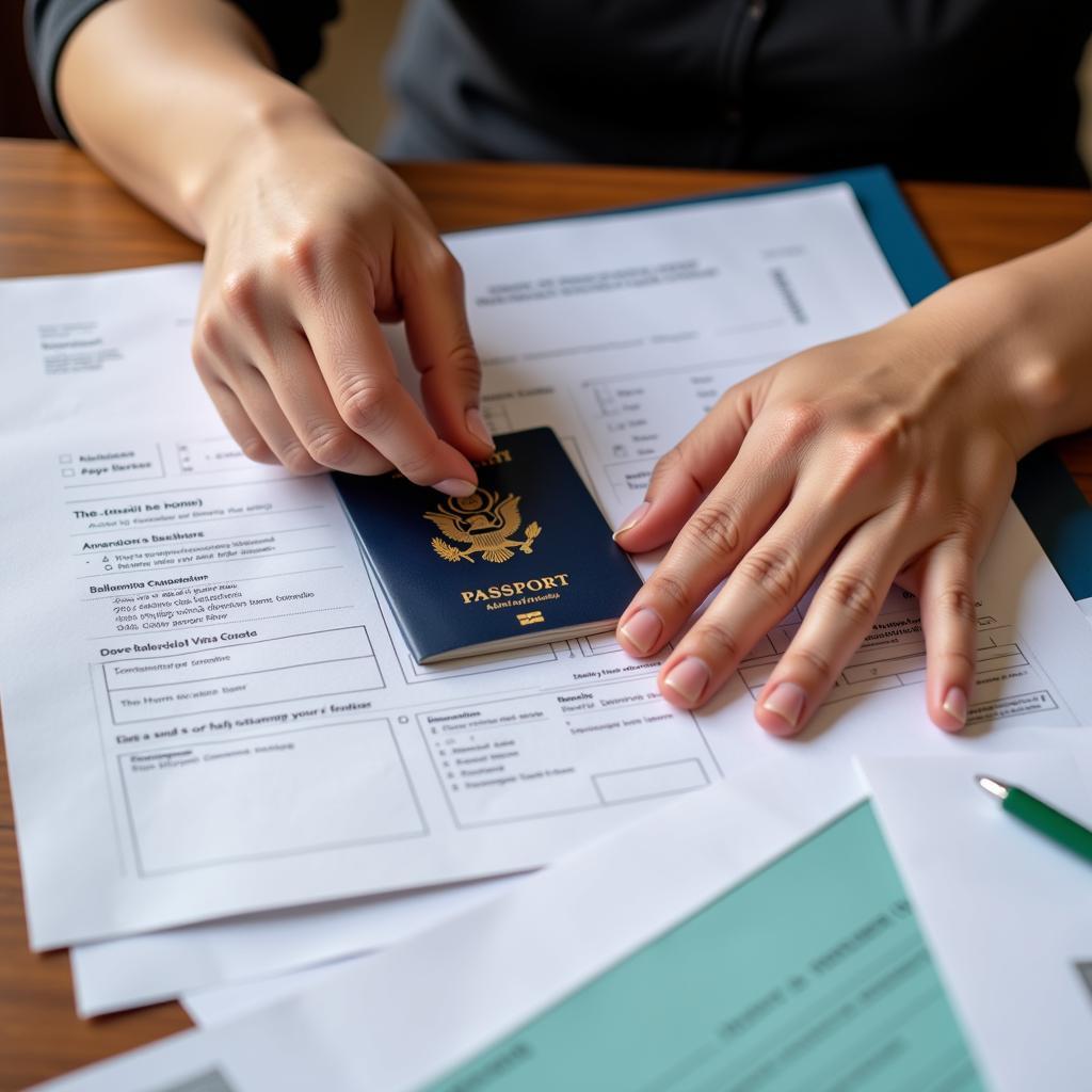 Chuẩn Bị Hồ Sơ Xin Visa Mỹ