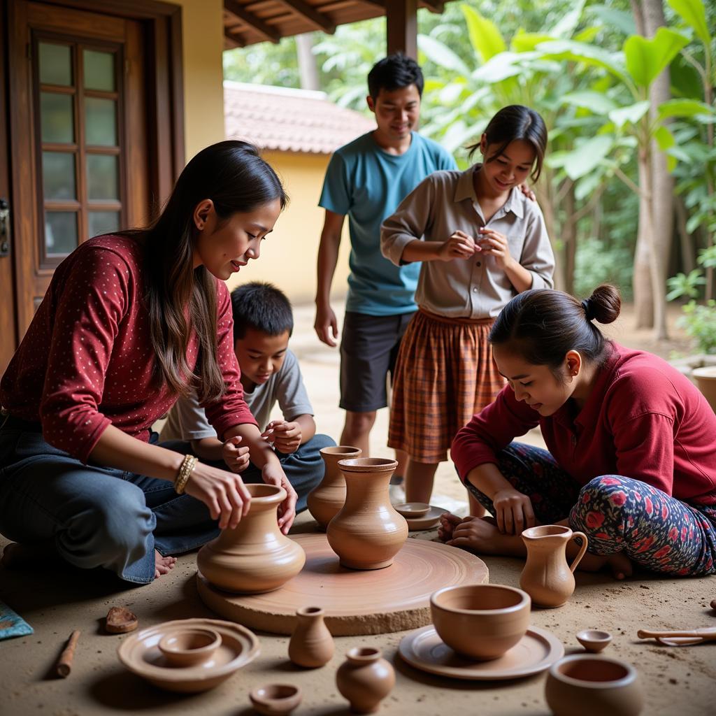 Hòa mình vào cuộc sống cộng đồng tại khu du lịch sinh thái