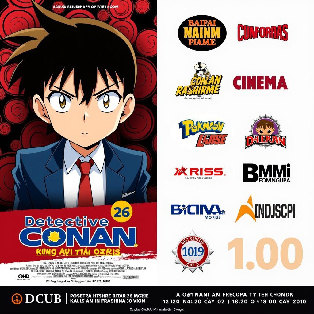 Lịch chiếu Conan Movie 26 tại Việt Nam