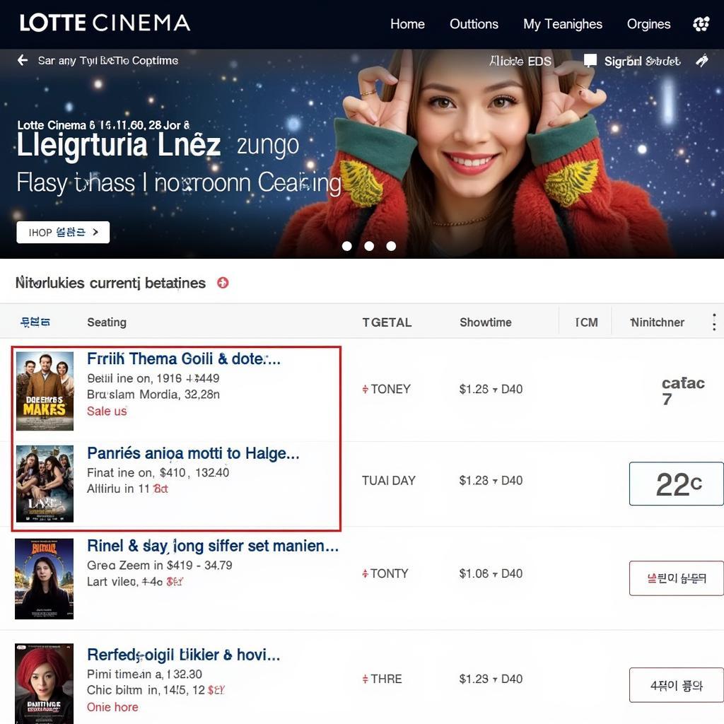 Lịch Chiếu Phim Lotte Long Xuyên: Thông Tin Mới Nhất