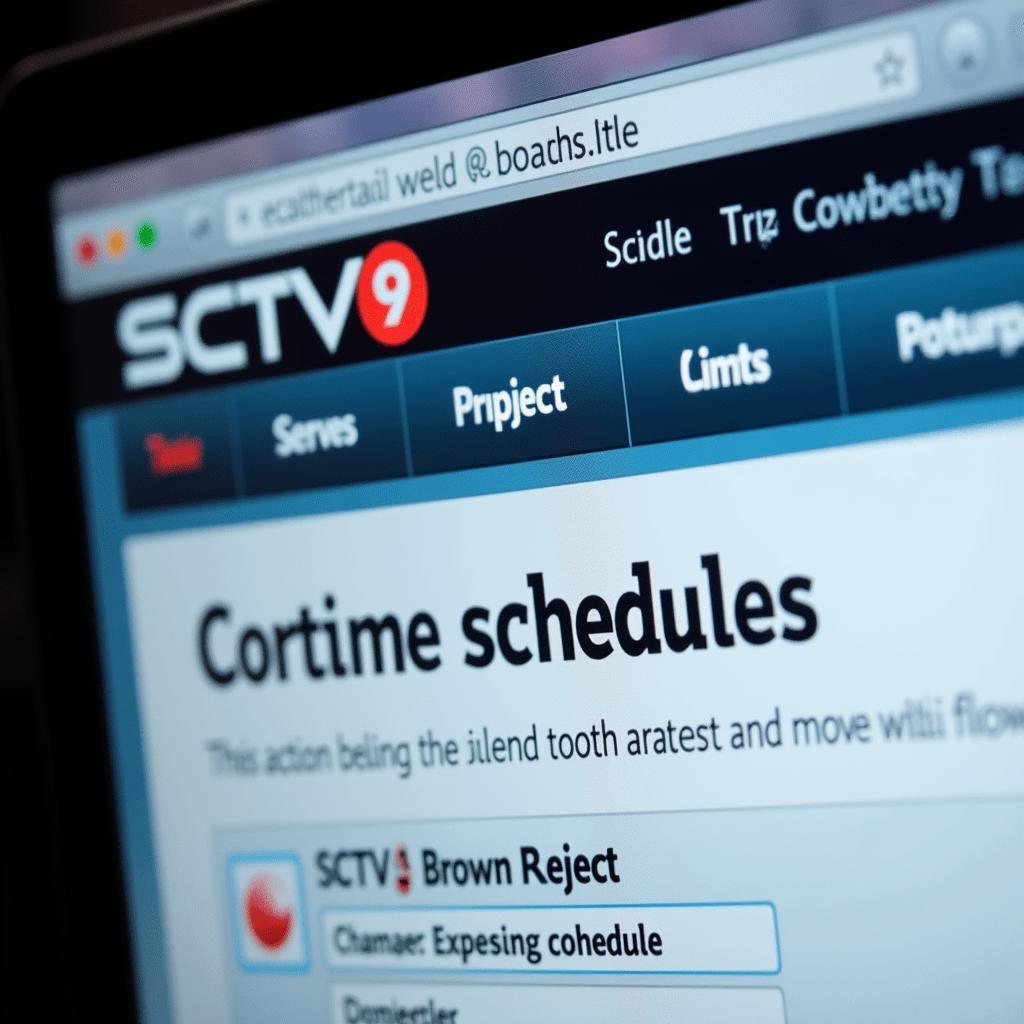 Lịch phát sóng SCTV9 chính xác