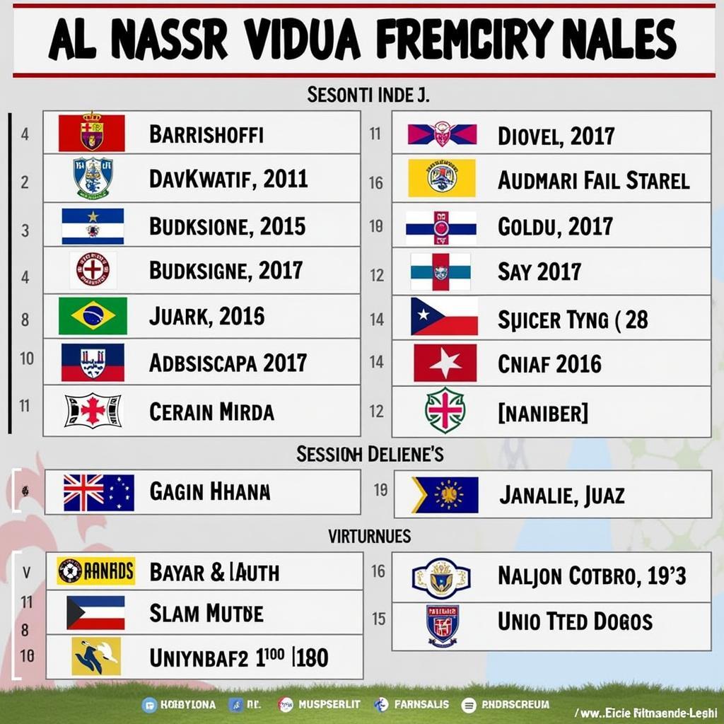 Lịch thi đấu Al Nassr mới nhất