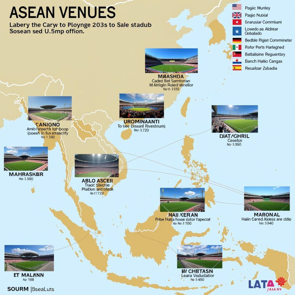 Địa điểm thi đấu ASEAN 2023